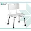 Стул для ванны со спинкой и вырезом Heiler BA302/B