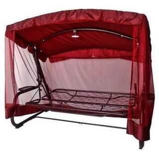 Тент с противомоскитной сеткой для садовых качелей Палермо Премиум (2430х1445 мм) Тент с противомоскитной сеткой для садовых качелей Палермо Премиум (2430х1445 мм)