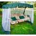 Москитная сетка для садовых качелей Турин Премиум (2130х1440 мм) Москитная сетка для садовых качелей Турин Премиум (2130х1440 мм)