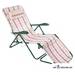 Шезлонг Olsa Таити с447 (белый/розовый)
