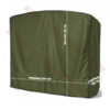 Чехол укрытие для садовых качелей до 220 см, премиальная ткань, зеленый