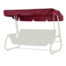 Тент (крыша) для садовых качелей Варна, Стандарт Nova, Стандарт-2, бордовый